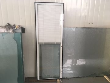 Vidrio interno de aluminio de las persianas 25-30 milímetros del grueso del polvo de ahorro de la energía de la prueba