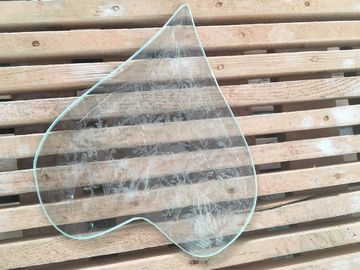 4 / 3/2 milímetros biselaron el plano técnico moderado vidrio de la curva del marco del borde
