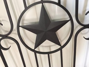 Puertas decorativas del hierro y del vidrio para las puertas de entrada 15.5*39.37/tamaño de encargo