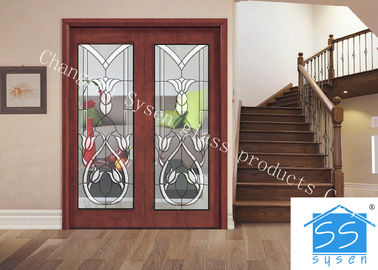 Los paneles de cristal moderados seguridad, los paneles decorativos arquitectónicos del vidrio de la puerta