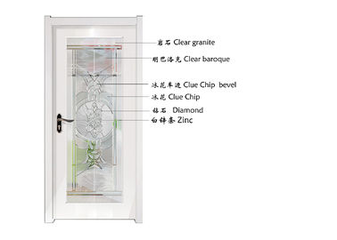 Los paneles de cristal translúcidos del flotador colorido, vidrio decorativo de la puerta 3-8 milímetros de grueso