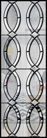 Conforte el vidrio teñido/reflexivo decorativo fácil claro del vidrio 3mm-19m m del panel del barrido
