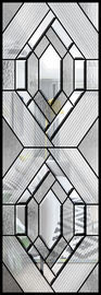 Vidrio inolvidable del panel estilo único teñido claro de la elegancia de cristal reflexiva de 3m m - de 19m m