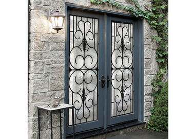Cree los paneles de cristal biselados de la puerta para requisitos particulares, construyendo las hojas de cristal decorativas