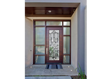 Vidrio decorativo del panel de la luz pilota, los paneles arquitectónicos de la puerta del vitral