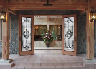 L nacarado diseño intemporal Handcrafted termal de Vogue del aislamiento sano de los paneles de cristal del arte