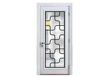 Los paneles de cristal decorativos de encargo para las puertas principales añaden E/el gas bajos del argón a cualquier estilo