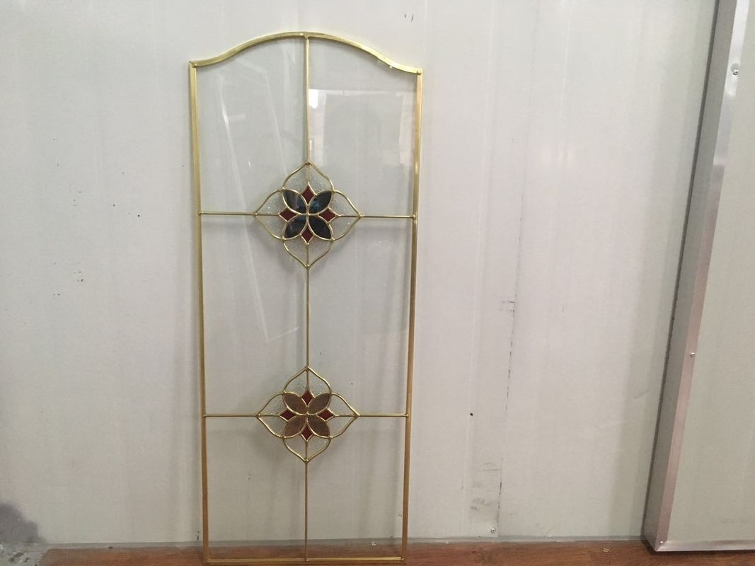 Los paneles de cristal decorativos endurecidos para los gabinetes, vidrio helado artístico del gabinete