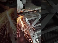 Puertas huecas de hierro y vidrio vidrio aislante doble forma especial de macetación polisulfuro