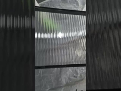 Extra claro bronce bronce oscuro paneles de vidrio aislado de baja E llenos de aire 100V 100H gris ácido