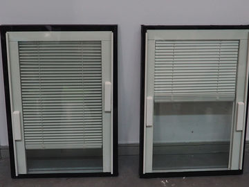 Persianas horizontales entre el vidrio, persianas del modelo del aluminio para la ventana de la puerta