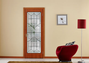 El aislamiento sano termal decorativo del vidrio modelado de la ventana de las puertas mantiene caliente